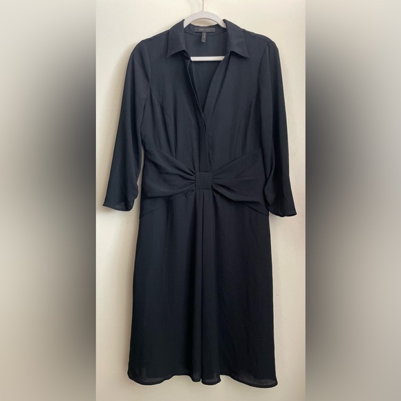 BCBGMAXAZRIA Black Shirt Dress Women